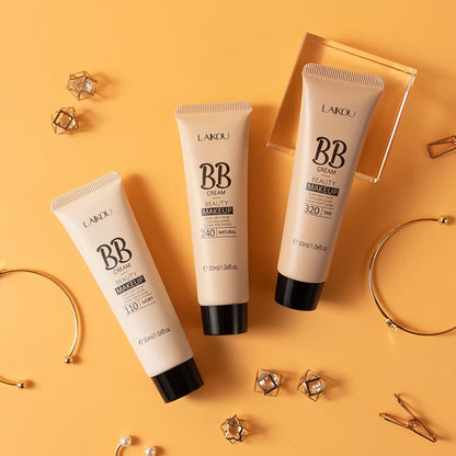 💄 BB Cream Full Coverage Foundation ✨ | Liquid Face Base 🧴 | Waterproof & Long-Lasting 😍 | Whitening Concealer Cream 🌸 | Korean Makeup Cosmetic 💖