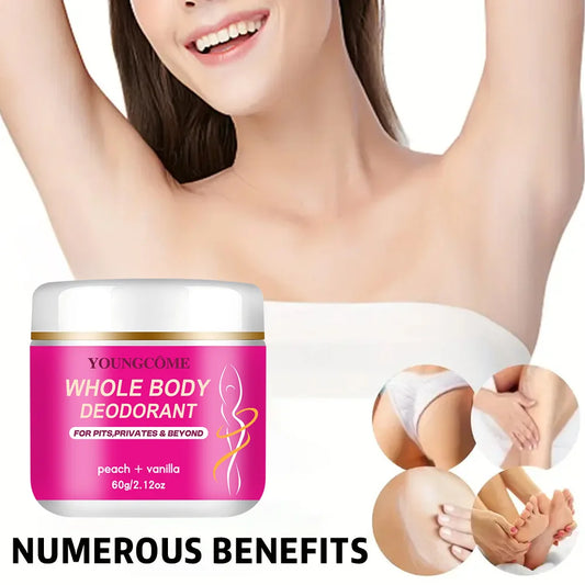 🌿✨ Body Odor Removal Cream – Underarm Freshness & Elegant Fragrance 💖💦