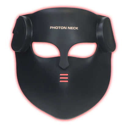 LED Face and Neck Mask with Red Light and Infrared Therapy