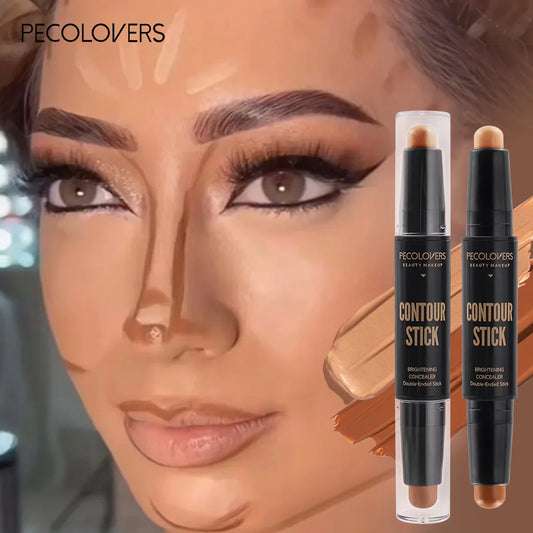 ✨✏️ Double Head Highlight Pen 💄 Face Makeup 💧 Waterproof 🌟 Contouring | Foundation | Concealer | Stick & Pencil Cosmetics