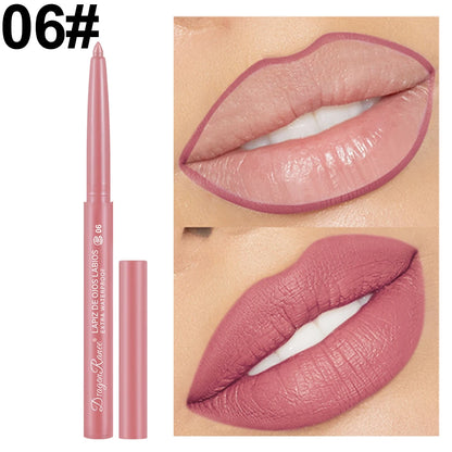 Automatic Rotating Waterproof Matte Lip Liner Pen
