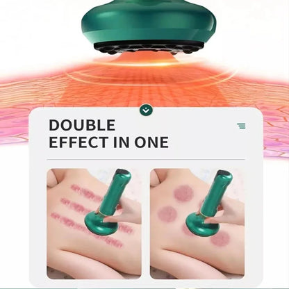 Electric Cupping Massager ⚡✨ | Vacuum Suction Cup 💆‍♀️ | Anti-Cellulite & Body Slimming 🔥 | Infrared Heat Therapy 🌡️ | Beauty & Health Gua Sha Scraping Tool 🌿