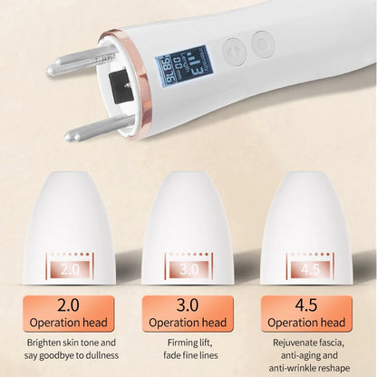 Mini HIFU Ultrasonic Face Lifting Massager for Eye Care and Wrinkle Reduction