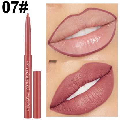 Automatic Rotating Waterproof Matte Lip Liner Pen