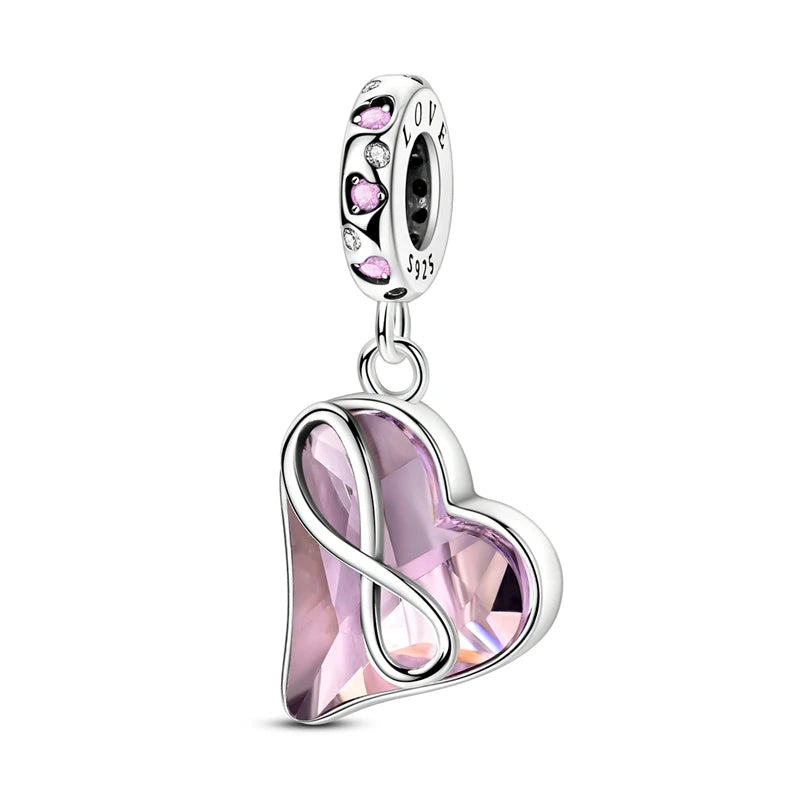 💎✨ 925 Sterling Silver Heart Charm Bead – Mother’s Day Special ✨💎