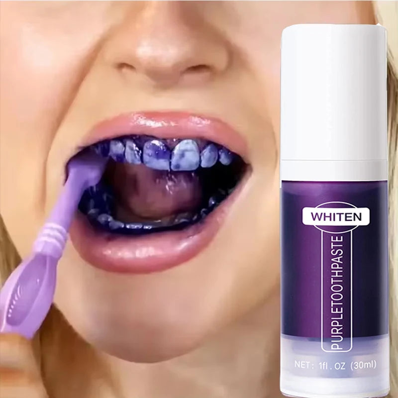 😁✨ New 5D Teeth Whitening Toothpaste Stick – Oral Hygiene & Fresh Breath Tool 🦷