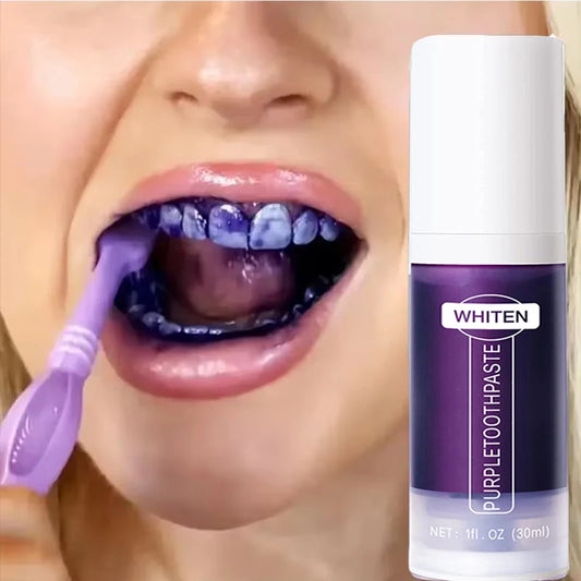 😁✨ New 5D Teeth Whitening Toothpaste Stick – Oral Hygiene & Fresh Breath Tool 🦷