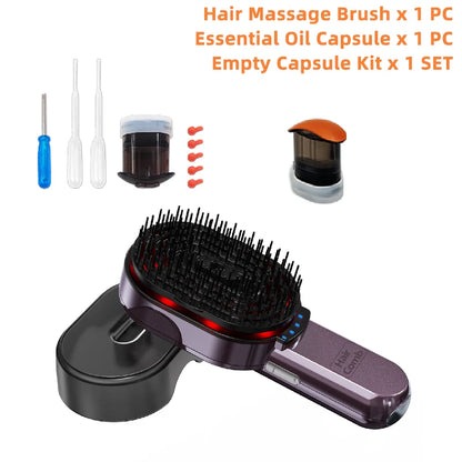 4-in-1 Head Spa Massage Comb with Plasma and NIR Photon Light