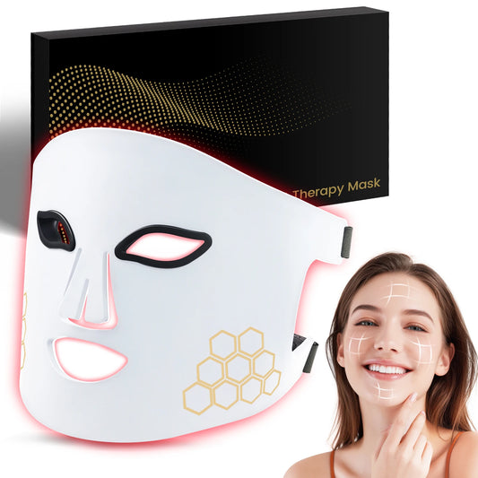 Hello Face LED Mask - Red, Blue & Infrared Light Therapy