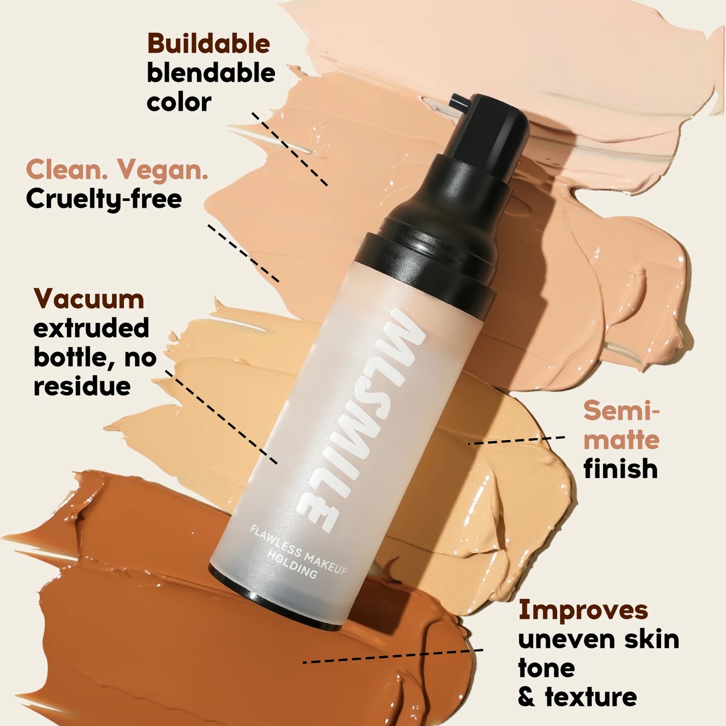 💄 Face Foundation Cream ✨ | Oil-Control Matte BB Cream 😎 | Waterproof & Long-Lasting 💧 | Full Coverage Concealer Liquid 🧴 | Professional Makeup Base 💖
