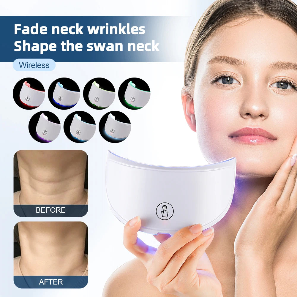 Neck LED Photon Anti-Wrinkle Skin Tightening Device