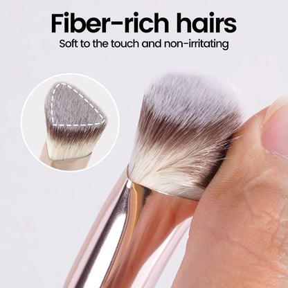 🖌️ MAANGE Under Eye Concealer Brush ✨ | Triangle Foundation Brush 🔺 | For Liquid & Cream Blending 💧 | Precision Concealing Tool 💄 | Professional Makeup Tool 💖