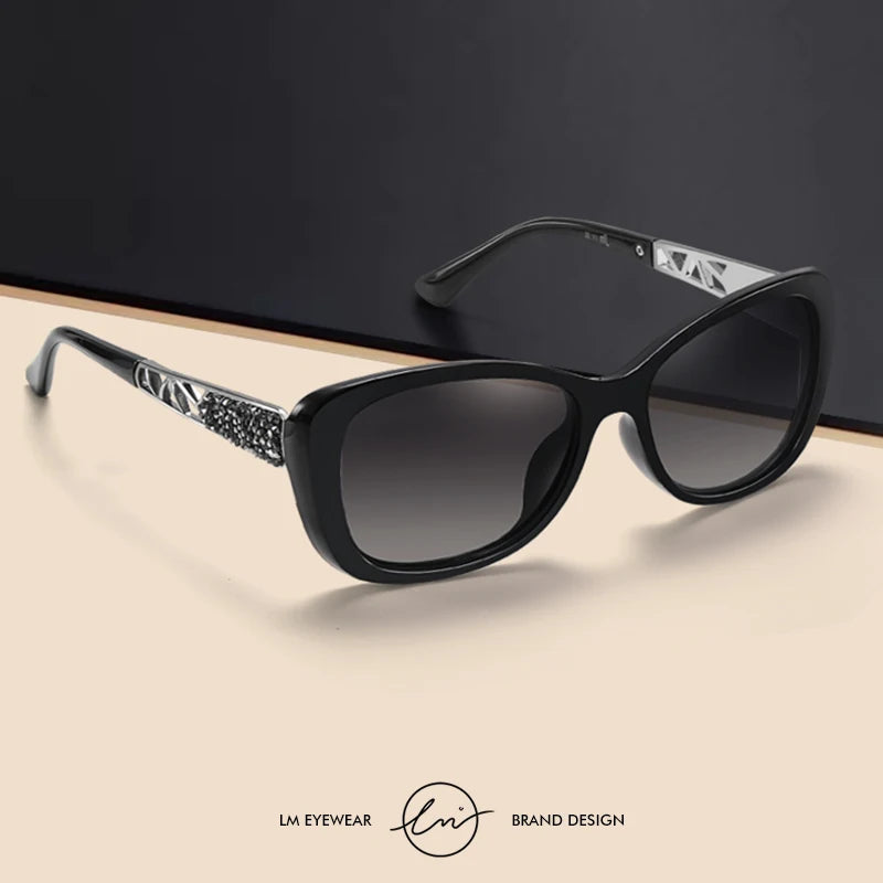 🕶️✨ LM 2024 Women’s Sunglasses – Luxury Gradient Polarized UV400 Eyewear ✨👑