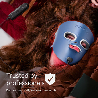 Wireless Red Light Face Mask - 850nm Infrared & Anti-Aging