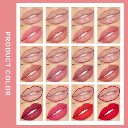 Automatic Rotating Waterproof Matte Lip Liner Pen