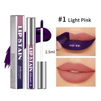 Peel-Off Matte Lip Gloss with Contour Outline