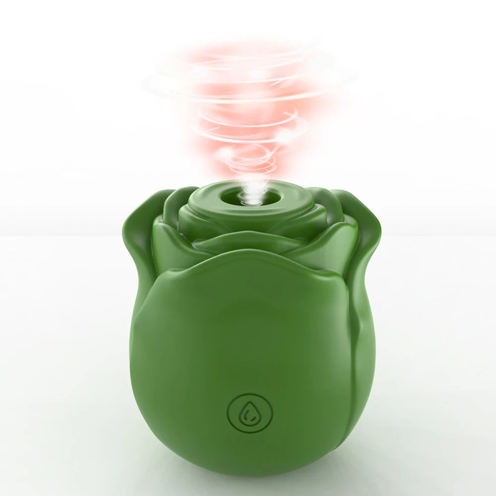Rose Flower 2-in-1 Vibrator 🌹✨ | Sucking & Beating Modes ⚡ | Nipple & Clitoral Stimulator 💕 | Powerful G-Spot & Vaginal Massager 🔥 | Adult Toy for Women 💖