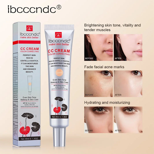 💄 CC Cream for Face ✨ | Full Coverage Concealer & Foundation 🧴 | Moisturizing Cosmetics Base 💧 | Makeup for Women 👩 | Erborian-Inspired Glow 🌸
