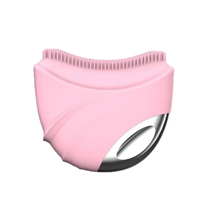 Silicone Lymphatic Drainage Face Brush and Gua Sha Massager