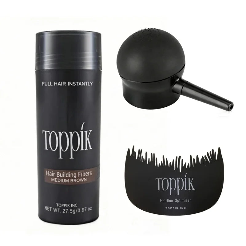 Toppik Hair Building Fibers –Instantly Thicker & Fuller Hair for Men & Women
