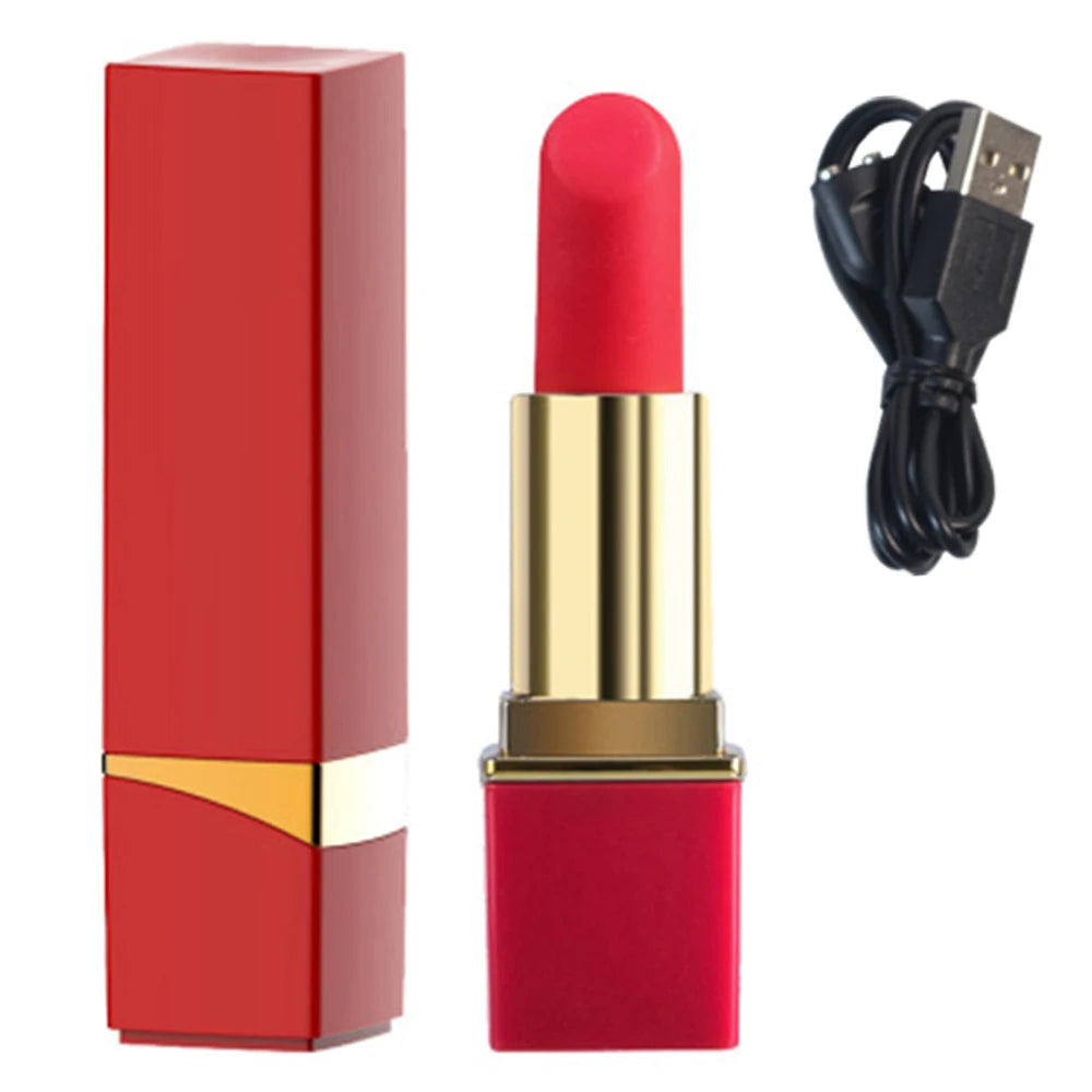 Mini Lipstick Vibrator 💄⚡ | Speed Adjustable 🔄 | Privacy Bullet Design 🔒 | Clitoral Stimulator & Massage 💆‍♀️🔥 | Erotic Toy for Women 💖 | Adult Product 🌙