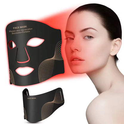 LED Light Therapy Face Mask - Anti-Aging & Skin Rejuvenation