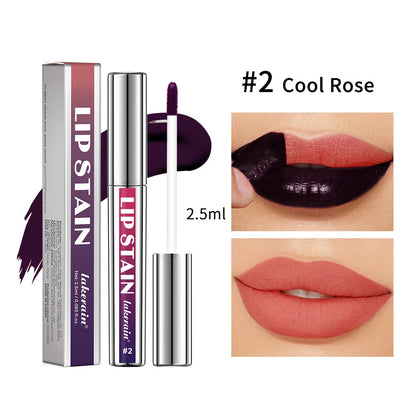 Peel-Off Matte Lip Gloss with Contour Outline