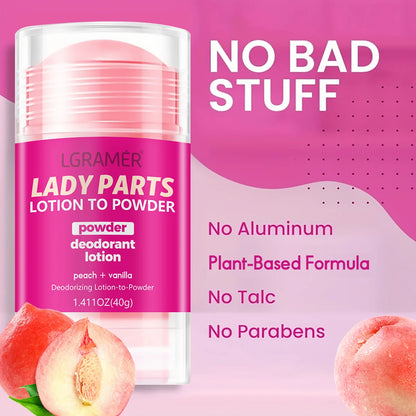 🍑🌸 Women’s Peach Vanilla Deodorant Lotion – Long-Lasting Fragrance & Skin Care 💖✨