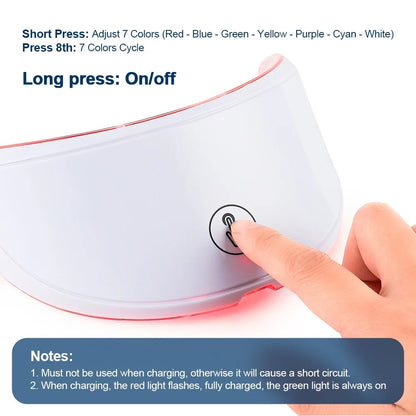 Neck LED Photon Anti-Wrinkle Skin Tightening Device