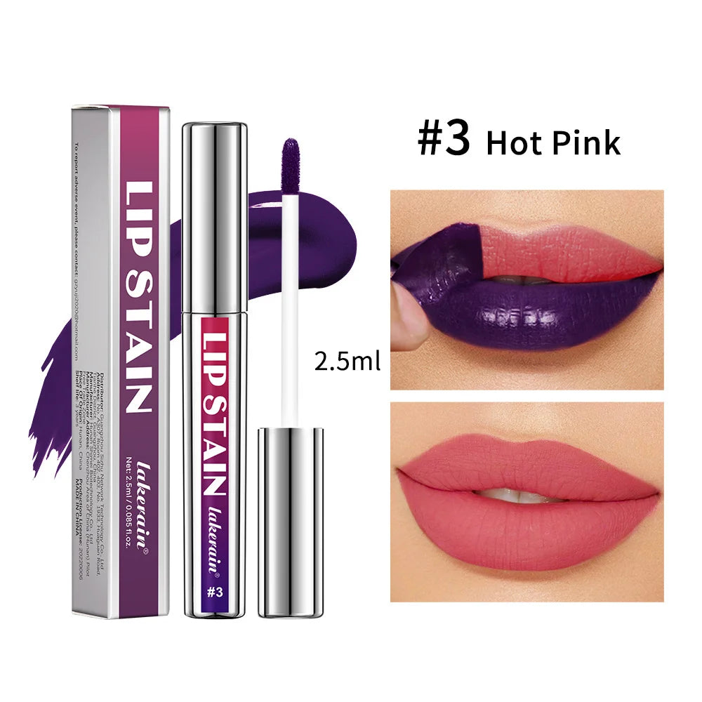 Peel-Off Matte Lip Gloss with Contour Outline