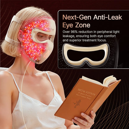 Hello Face M300 LED Light Therapy Mask - Anti-Aging & Acne Care