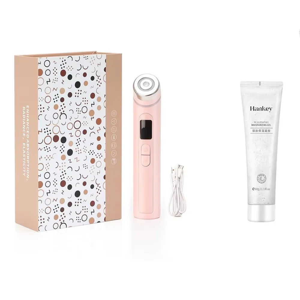 Microcurrent LED Face and Neck Lifting Massager for Skin Rejuvenation