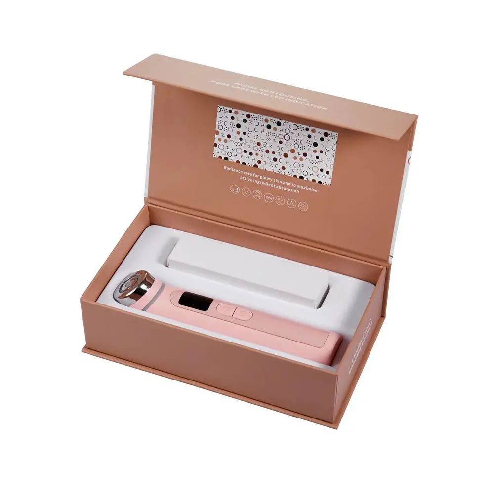 Microcurrent LED Face and Neck Lifting Massager for Skin Rejuvenation