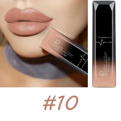 💄✨ 17-Color Sexy Matte Lip Makeup – Long-Lasting Liquid Lipstick & Lip Gloss 💋💖