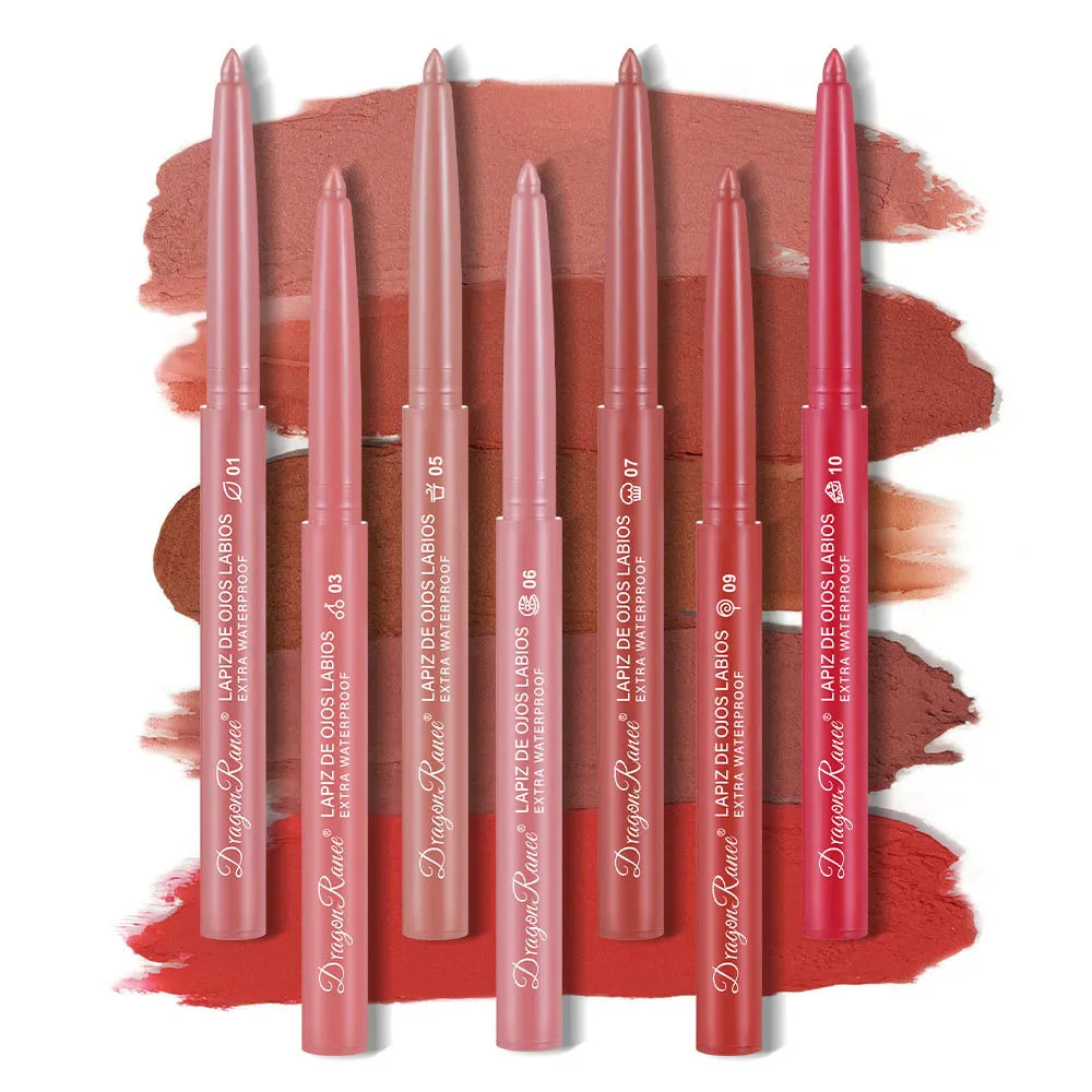 Automatic Rotating Waterproof Matte Lip Liner Pen