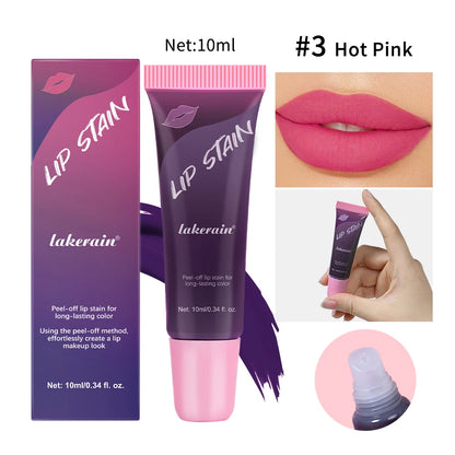 Peel-Off Matte Lip Gloss with Contour Outline