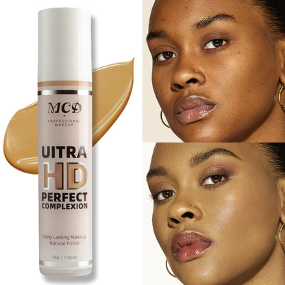 💄 9-Color Full Coverage Concealer & Foundation ✨ | High Coverage Liquid Cream 🧴 | Natural Matte Base Makeup 🌸 | Cushion Foundation for Flawless Skin 💖