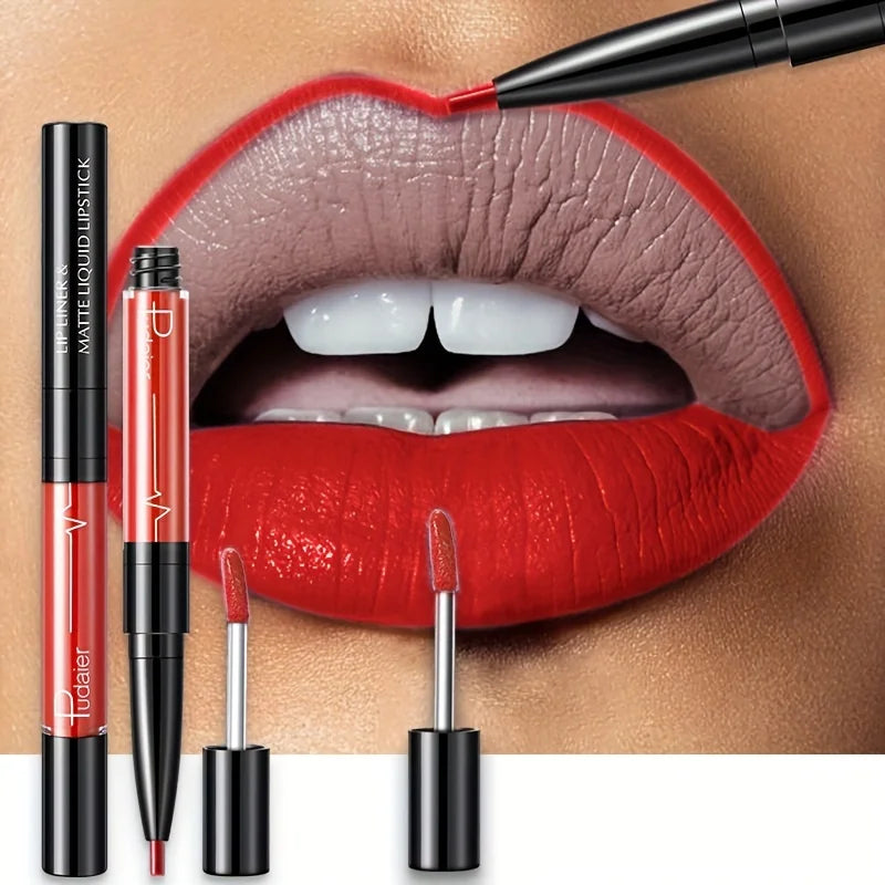 Ultra-Precise Waterproof Lip Liner ✏️💄 | High Pigment 🎨 | Smooth & Sweatproof 💧🔥 | Long-Lasting Wear ⏳ | Perfect Lip Contour 💋✨