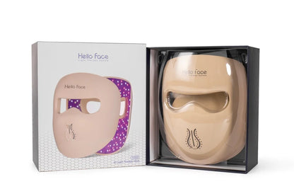 LED Light Therapy Face and Neck Mask with 311 LEDs