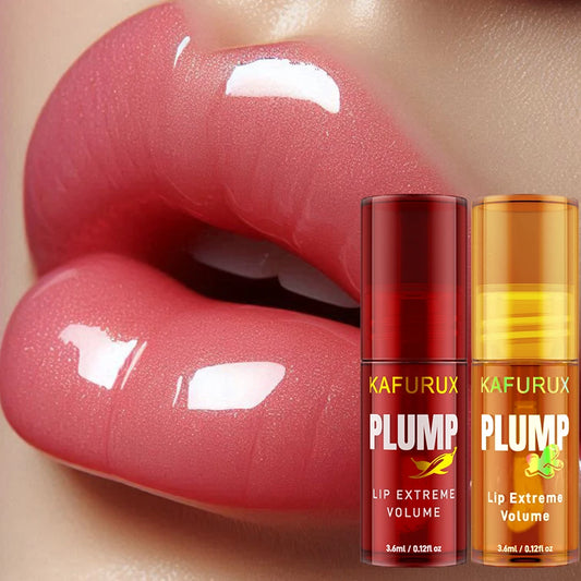 💋✨ 2PC Lip Plump Oil Serum – Instant Volume & Long-Lasting Lips 💖🌿