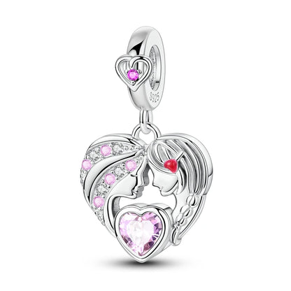 💎✨ 925 Sterling Silver Heart Charm Bead – Mother’s Day Special ✨💎