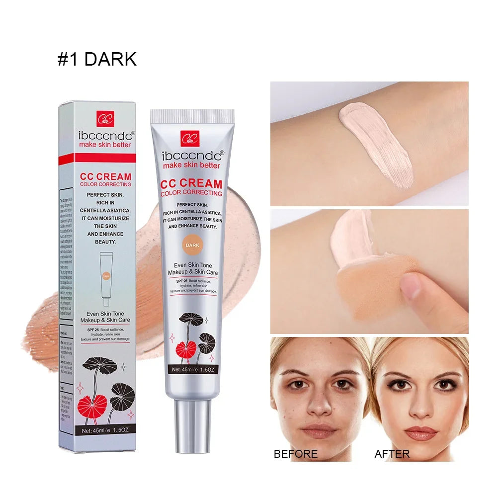 💄 CC Cream for Face ✨ | Full Coverage Concealer & Foundation 🧴 | Moisturizing Cosmetics Base 💧 | Makeup for Women 👩 | Erborian-Inspired Glow 🌸