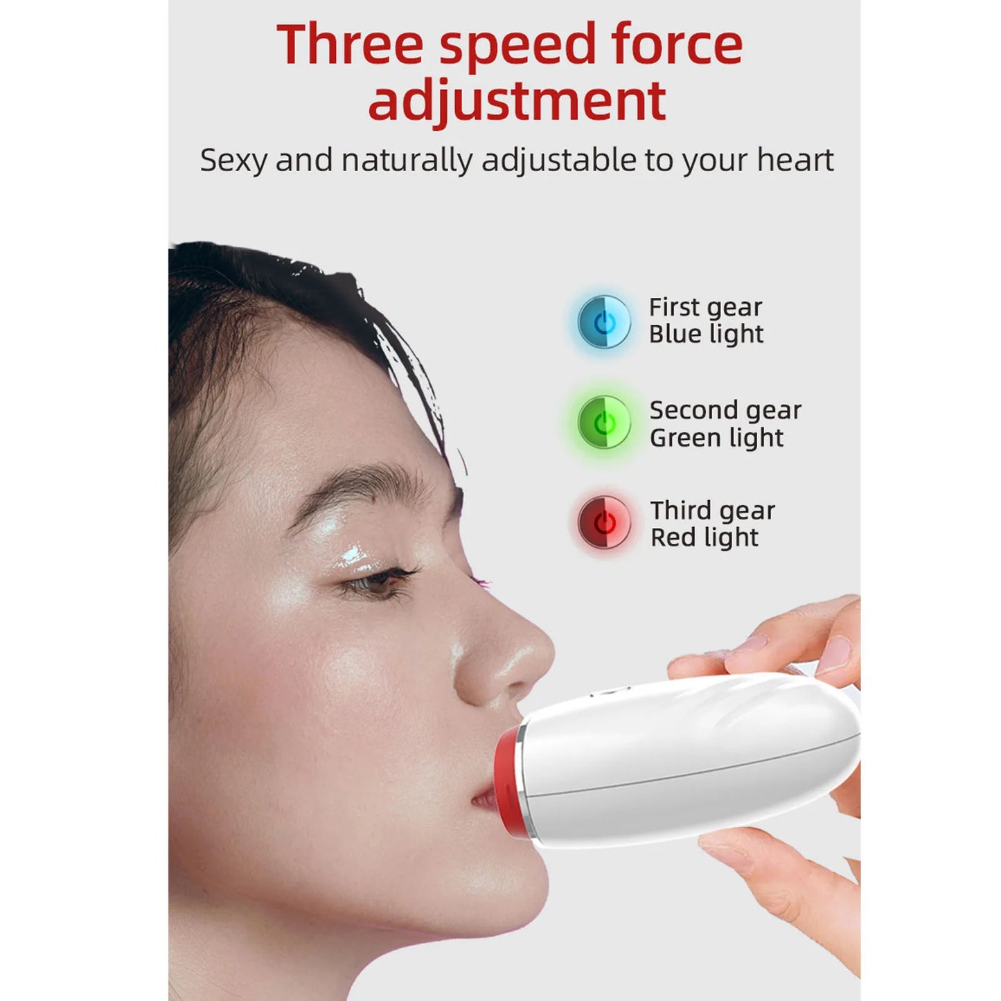 TMISHION Electric Silicone Lip Plumper - Automatic Firming Lip Enhancer for Women