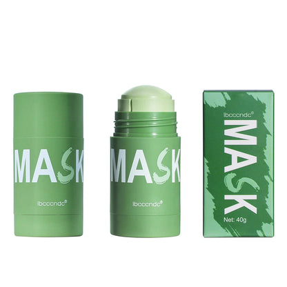 🌿 40g Face Cleansing Mask Stick 😍 | Green Tea 🍵 / Rose Extract 🌹 | Deep Moisturizing 💧 | Blackhead & Pore Care ✨ | Oil Control Film Mask 🛡️