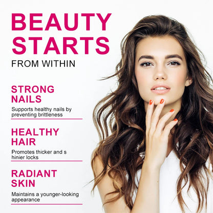 💊✨ Daitea Collagen + Biotin Capsules – Skin, Hair, Nails & Joint Support ✨💊