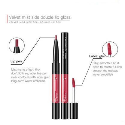 Ultra-Precise Waterproof Lip Liner ✏️💄 | High Pigment 🎨 | Smooth & Sweatproof 💧🔥 | Long-Lasting Wear ⏳ | Perfect Lip Contour 💋✨