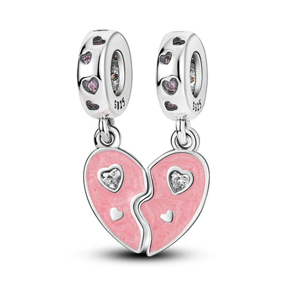 💎✨ 925 Sterling Silver Heart Charm Bead – Mother’s Day Special ✨💎