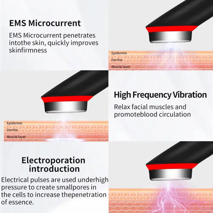 🌈 7-Colors Age-R Booster Pro 💆‍♀️ | Anti-Wrinkle Facial Beauty Device ✨ | EMS Microcurrent Lift Massager 🔋 | Home Use Skin Care Tool 🏠 | Youthful Glow Skincare 💖