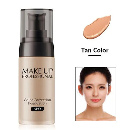 💄 LAIKOU Makeup Base Foundation ✨ | Liquid BB Cream + Concealer 🧴 | Moisturizing & Oil-Control 💧 | Whitening & Waterproof 🌸 | 40g Professional Makeup 💖