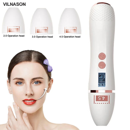 Mini HIFU Ultrasonic Face Lifting Massager for Eye Care and Wrinkle Reduction